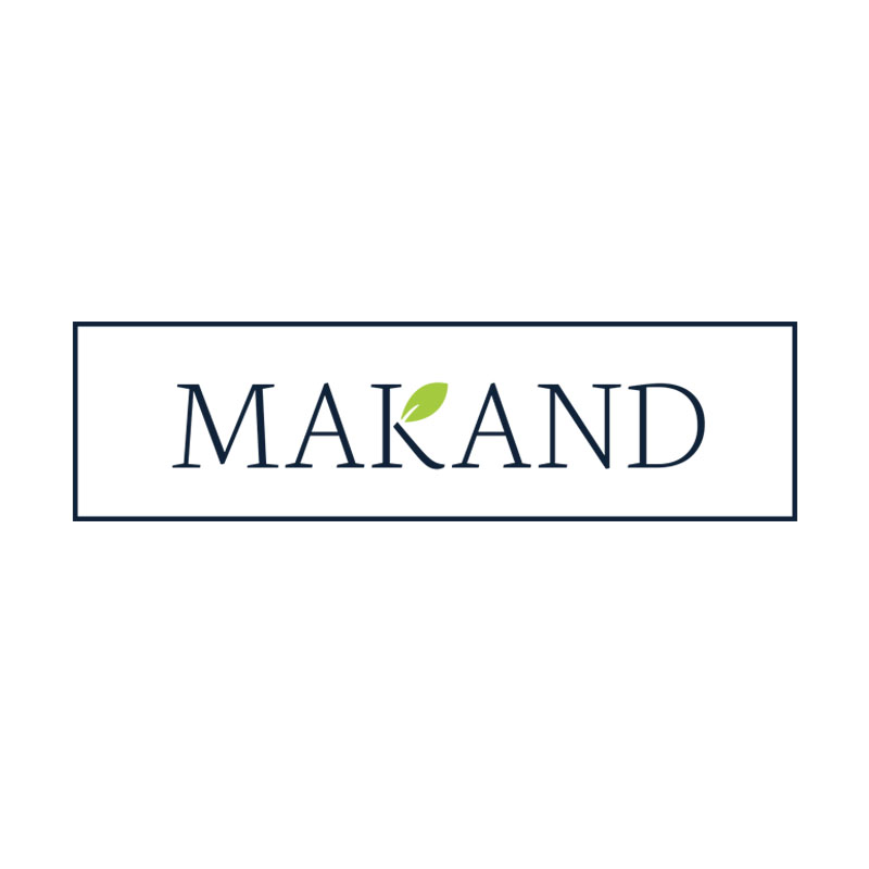 Web design and development of Makand main website using native HTML, CSS and JS